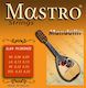 Extra Laouto Phos Bronze Set Of Phosphor Bronze Mandolin Strings 9 - 32 9 Piece Mandolin