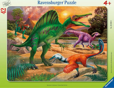 Puzzle pentru Copii Σπινόσαυρος pentru 4++ Ani 42buc Ravensburger