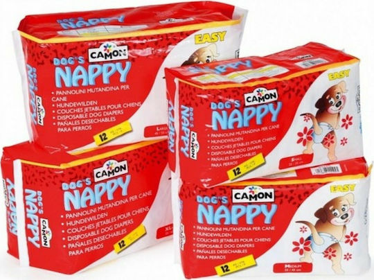 Camon Dog's Nappy Dog Panties XLarge 55 - 65cm 12pcs