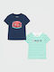 Set Kinder-T-Shirts Mehrfarbig