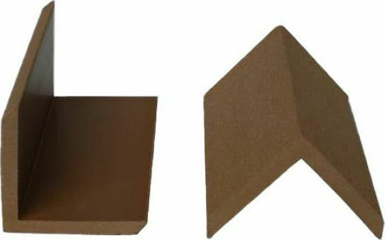 Newplan Deck Ecke für Gartenboden aus WPC 360x5cm 1Stück