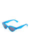 Retrosuperfuture Drew Women's Sunglasses with Blue Plastic Frame and Blue Lens