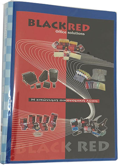Black Red Ντοσιέ Σουπλ με 30 Διαφάνειες για Χαρτί A4 (Διάφορα Χρώματα)