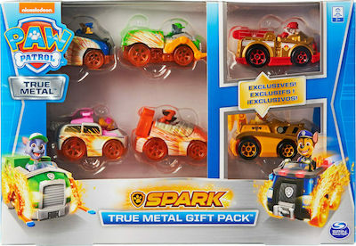 Spin Master Spark Gift Pack Set Mașinuțe Patrula cățelușilor pentru 3++ Ani