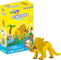 Jumping Clay Triceratops Children's Clay Multicolourς 38gr C2-5