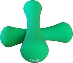Sportica Neoprene Dumbbell Set Neoprene 2 x 1kg