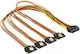 DeLock 15-Pin Sata - 15-Pin Sata Cable 0.5m Πολύχρωμο 60158