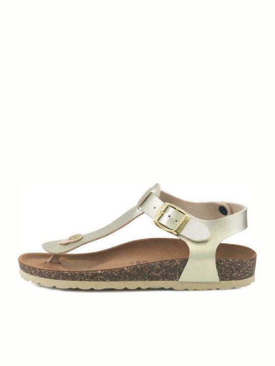 Goldstar GS1831 Damen Flache Sandalen in Gold F...