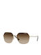 Vogue Sunglasses with Brown Metal Frame and Brown Gradient Lens VO4198S 848/13