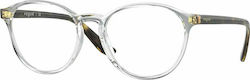 Vogue Transparent Plastic Eyeglass Frame VO5372 W745