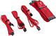 Corsair Premium Individually Sleeved PSU Cables Starter Kit Type 4 Gen 4 - Cable 0.75m Red (CP-8920216)