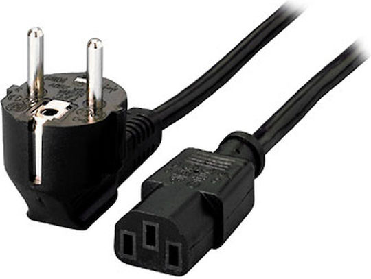 Equip Schuko - IEC C13 Кабел 1.8м Черен (112120)
