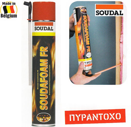 Soudal Soudafoam FR Polyurethane Foam Hand Tool 750ml 1pcs
