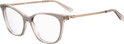 Moschino Women's Butterfly Prescription Eyeglas...