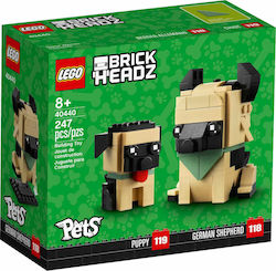 Lego Brick Headz German Shepherd for 8+ Years