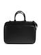 Nava Design MI080 Leather Men's Briefcase Black