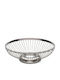 Abert Fruit Bowl Inox Silver 28x21x9cm