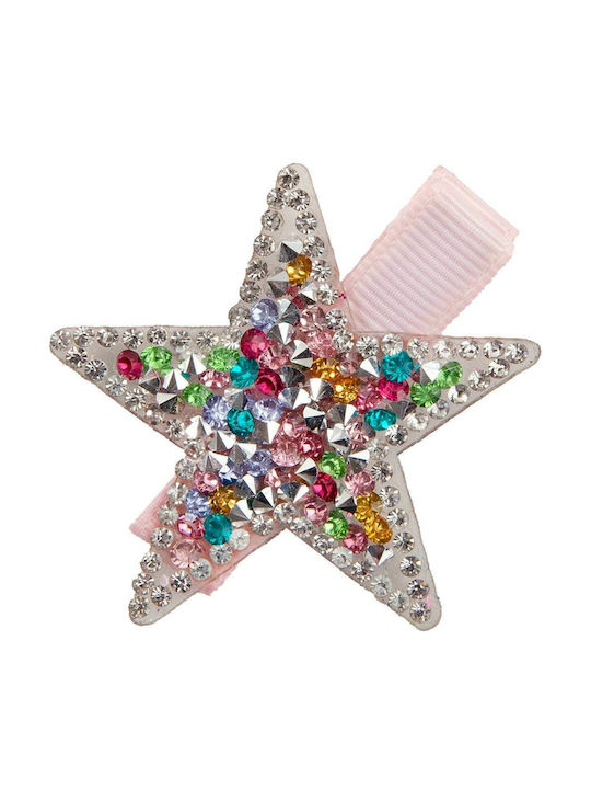 Great Pretenders Gem Star Kids Hair Clip Star in Pink Color 90803