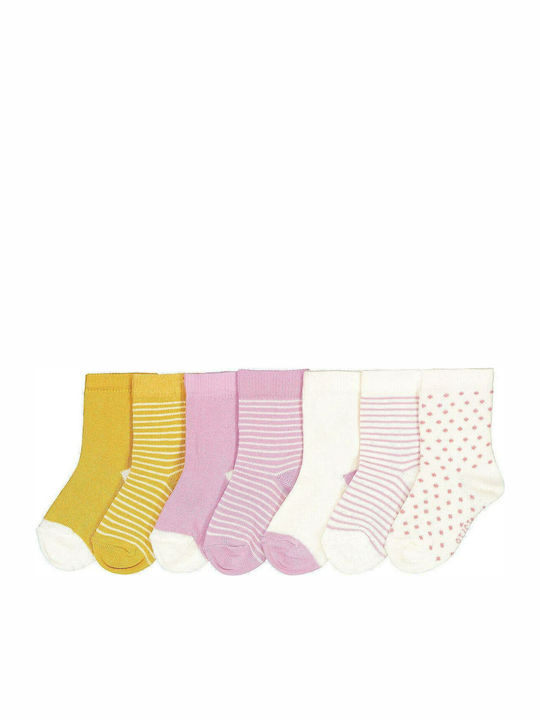 La Redoute Collections Șosete pentru Copii Înălțime până la genunchi Multicolore 7 Perechi