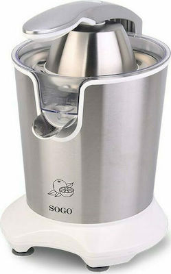 Sogo Electric Juicer 160W with 550ml Capacity Inox Gray