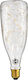 GloboStar Edison Retro LED Bulb 3W 230mm for Socket E27 Warm White 240lm