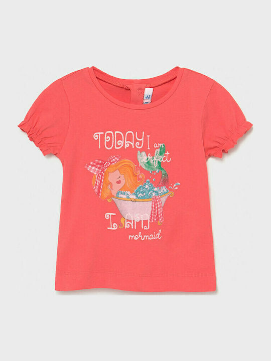 Kids' Shirt Short Sleeve Pink Ecofriends