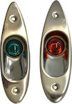 Eval Boat Light Without Mast Side Navigation Lights Inox 12v 01333