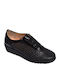 7337-1318 Damen Anatomisch Sneakers Schwarz
