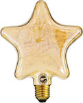 GloboStar Deco Star LED Lampen für Fassung E27 Warmes Weiß 150lm 1Stück