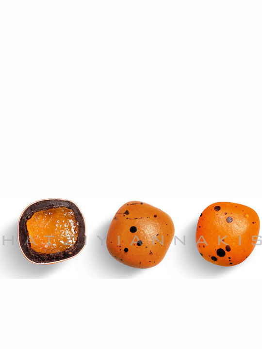 Χατζηγιαννάκης Κουφέτα Σαντορίνη în Formă Pebble cu Aromă de Portocală și ciocolată Portocaliu 1000gr