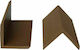 Newplan Deck Ecke für Gartenboden aus WPC 360x4cm 1Stück