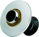 Gloria Lock Nut with Rosette for Countertop Sinks 09-2691 Plumbing Installation Fitting