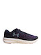 Charged Pursuit 2 Kids Sports Shoes Running with Laces Navy Blue