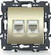 Aca Prime Doppelter in Gold Farbe 1000113104