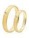 Maschio Femmina Eternity Wedding Rings 14K