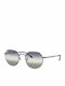 Ray Ban Jack Sunglasses with Gray Metal Frame and Blue Gradient Lens RB3565 004/GF