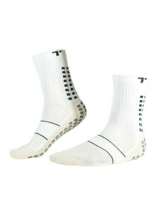 Trusox 3.0 Cushion Șosete de Fotbal Albe 1 pereche