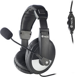 NGS MSX9 Pro Over Ear Multimedia Ακουστικά με μικροφωνο και σύνδεση 3.5mm Jack