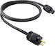 Nordost Tyr 2 Schuko - IEC C15 Cable 1m Μαύρο