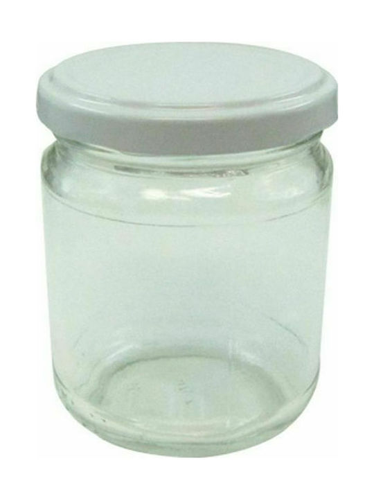Vase General Use with Lid Glass 212ml 1pcs