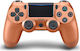 Doubleshock Безжичен Геймпад За PS4 Бронзов