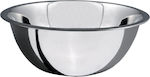 Salvinelli Stainless Steel Mixing Bowl with Diameter 37cm and Height 16cm.