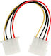 Valueline 4-Pin Molex - 4-Pin Molex Kabel 0.15m Mehrfarbig (VLCP74000V0.15)