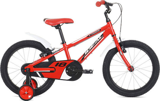 Ideal V-Track 16" Kinder Fahrrad BMX mit Aluminiumrahmen (2021) Rot