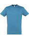 Sol's Regent Ανδρικό Διαφημιστικό T-shirt Κοντομάνικο Aqua