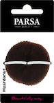 PARSA HAIR BOBBIN (DONUT) BROWN SMALL