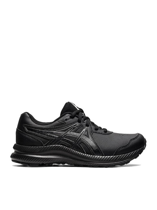 Gel Contend 7 SL GS Αθλητικά Παιδικά Παπούτσια Running με Κορδόνια Μαύρα