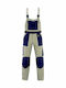 Kapriol Tenere Pro Work Coveralls Dungarees Cotton Beige