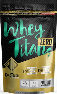 GoldTouch Nutrition Whey Titans Zero Πρωτεΐνη Ορού Γάλακτος Χωρίς Γλουτένη με Γεύση Σοκολάτα 908gr