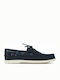 Litesides Naples Suede Ανδρικά Boat Shoes σε Μπλε Χρώμα
